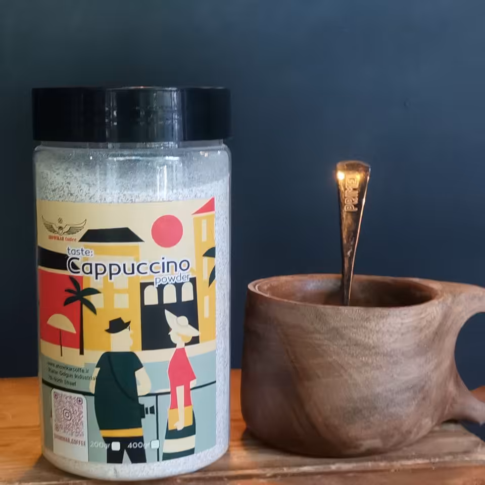 خرید و قیمت پودر کاپوچینو فوری 300گرمی شویکار