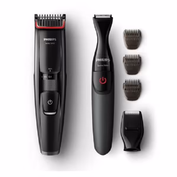 ست اصلاح صورت فیلیپس مدل BT5202/83 به همراه ماشین خط زن فیلیپس مدل MG1100