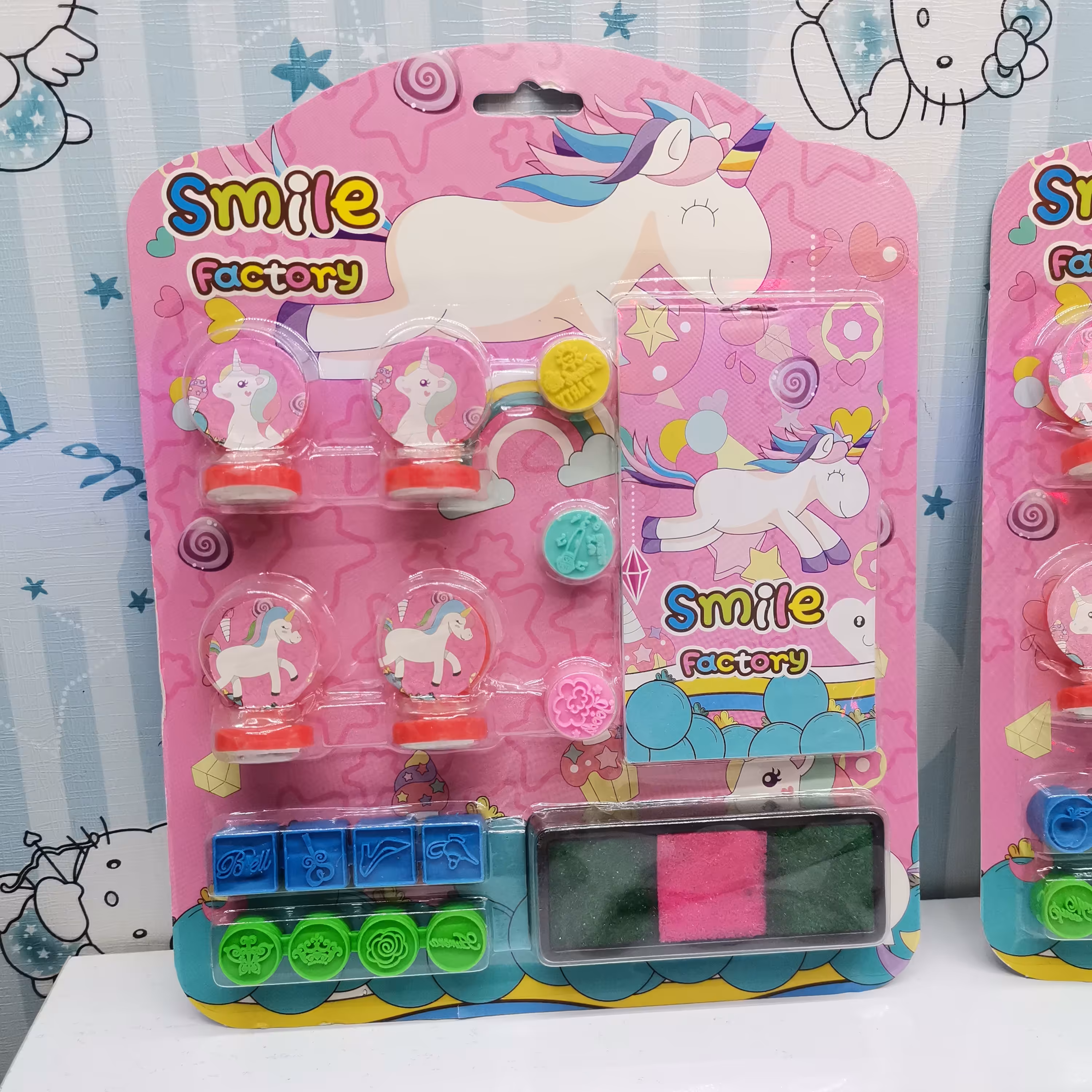 مجموعه 17 عددی مهر فانتزی به همراه استمپ یونیکورنی