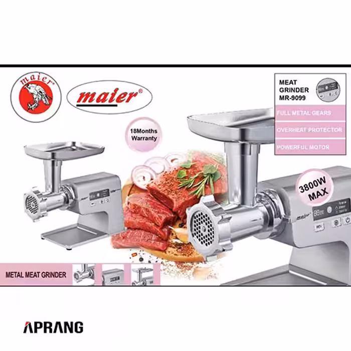 چرخ گوشت مایر مدل MR-9099(لطفا با هماهنگی خرید بفرمایید)