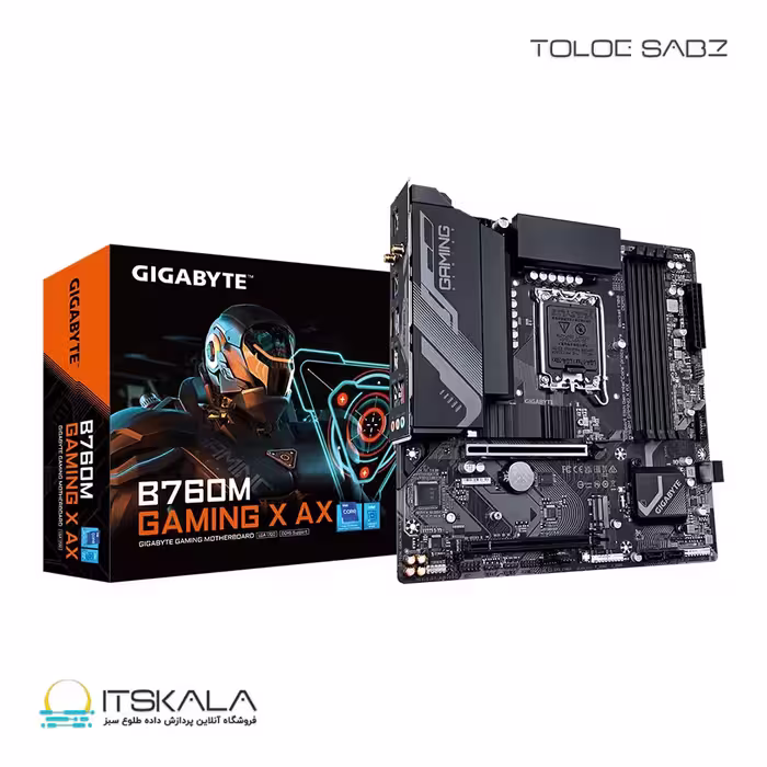 قیمت و خرید مادربرد گیگابایت GIGABYTE B760M GAMING X AX | ITSKALA