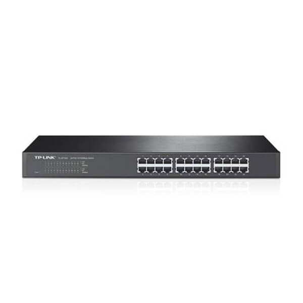 سوییچ 24 پورت مگابیتی و رکمونت تی پی-لینک TL-SF1024