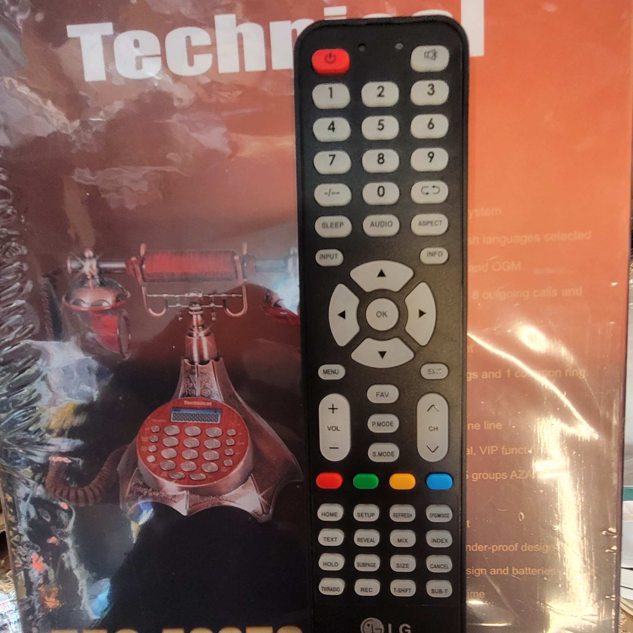 کنترل تلوزیون ال جی چینی LED LG TV کنترل الجی