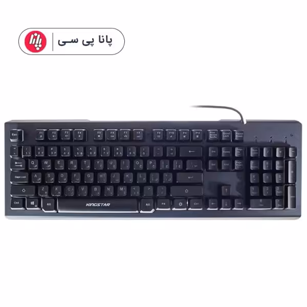 کیبورد و موس سیم دار کمبو KINGSTAR KBM285G RGB