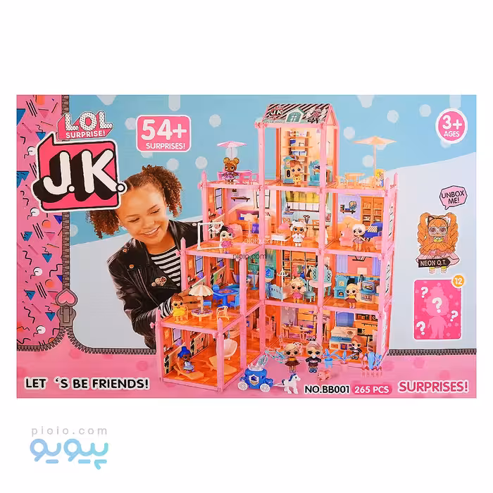 اسباب بازی ویلای چند طبقه NO.BB001