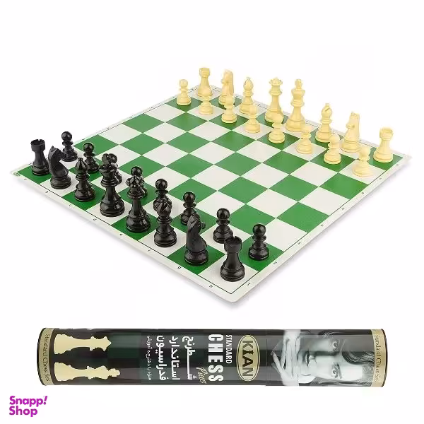 شطرنج کیان مدل  استوانه ای مسابقات استانتون 6822 به همراه جعبه