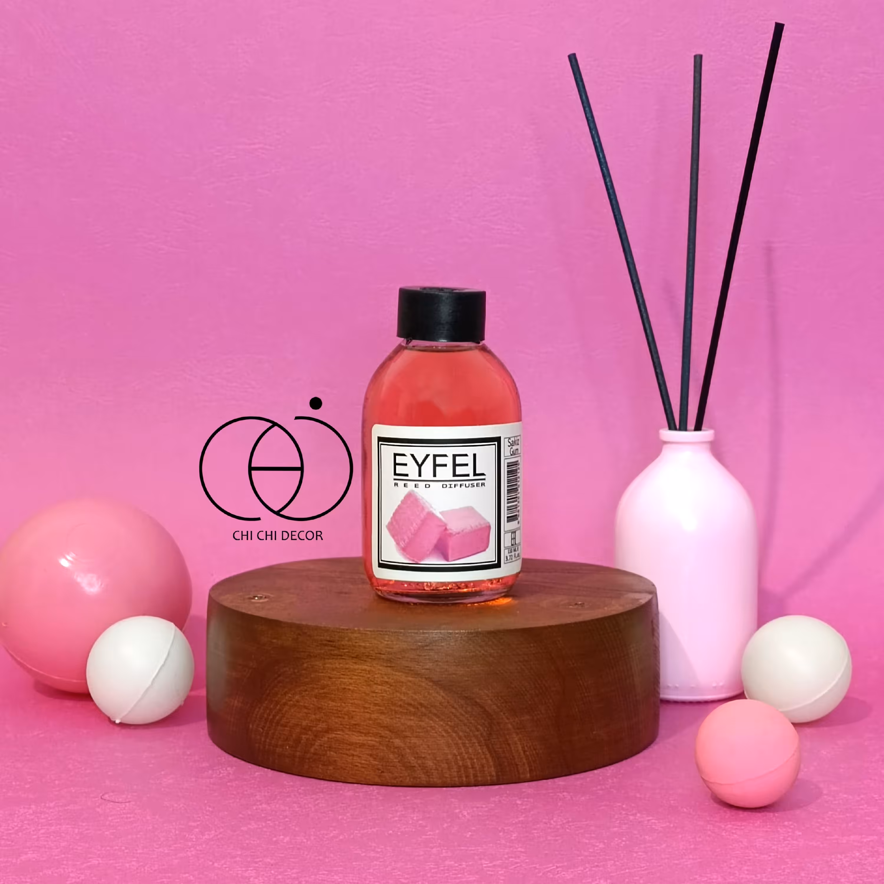 خوشبوکننده  ایفل 110میل رایحه آدامس دارای QR کد 