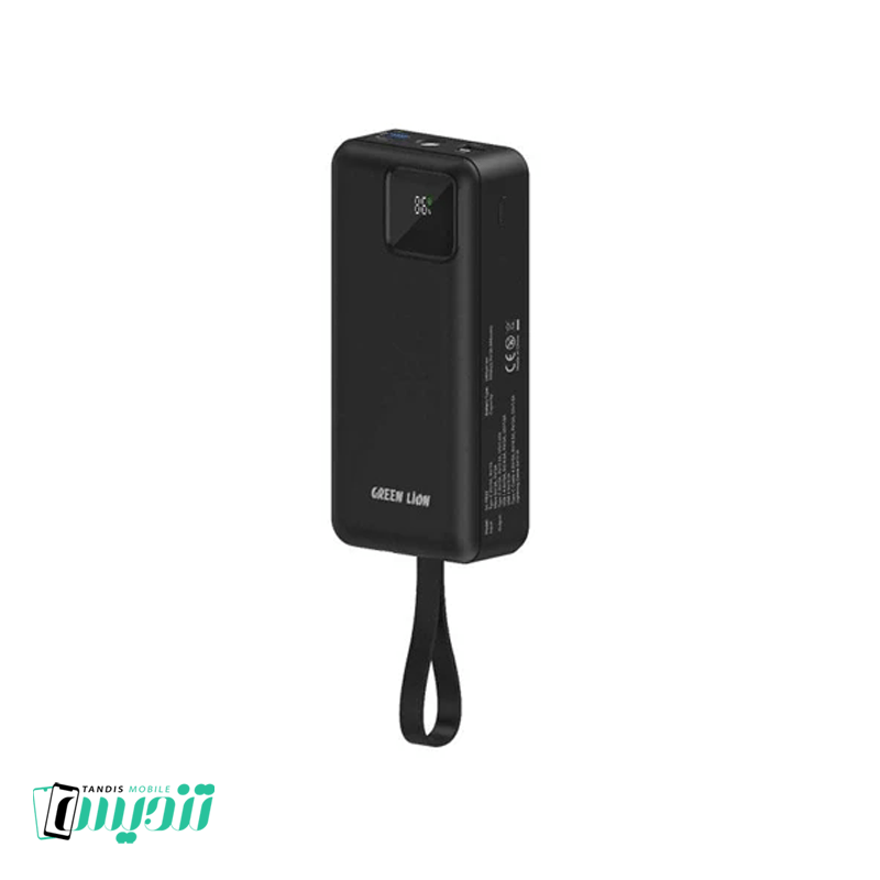 پاور بانک گرین لاین مدل Power Tank ظرفیت 30000 میلی آمپر ساعت - زنگوله
