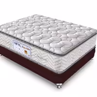 تشک دونفره پددار فنرنانو طبی فنری رویال 8