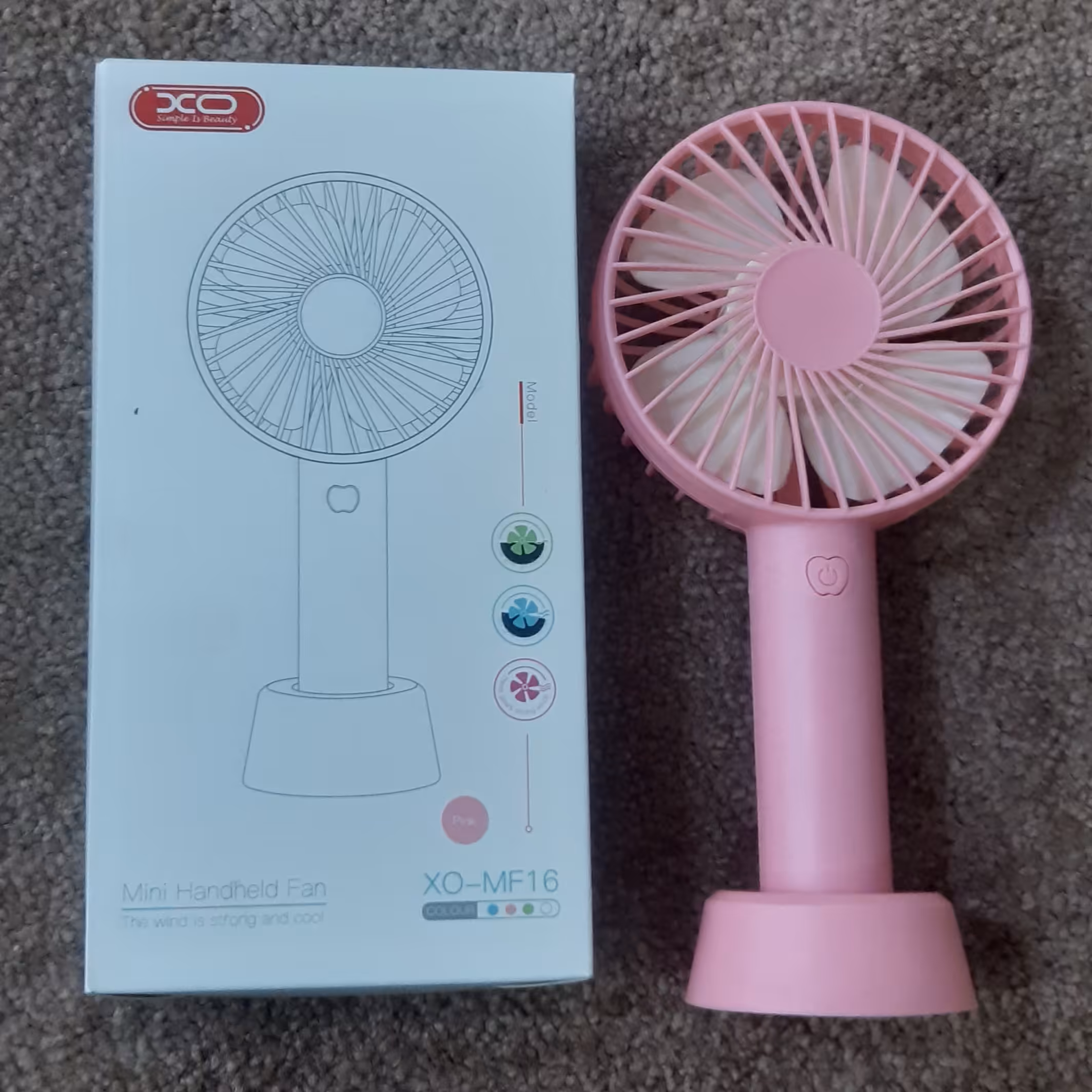 پنکه دستی شارژی