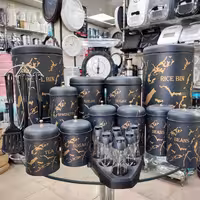 سرویس آشپزخونه 27پارچه جا برنج و ادویه و.. ارسال رایگان.