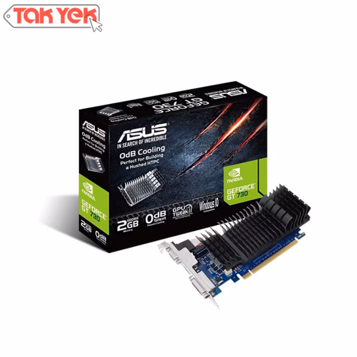 کارت گرافیک ایسوس ASUS GT730 2G BRK
