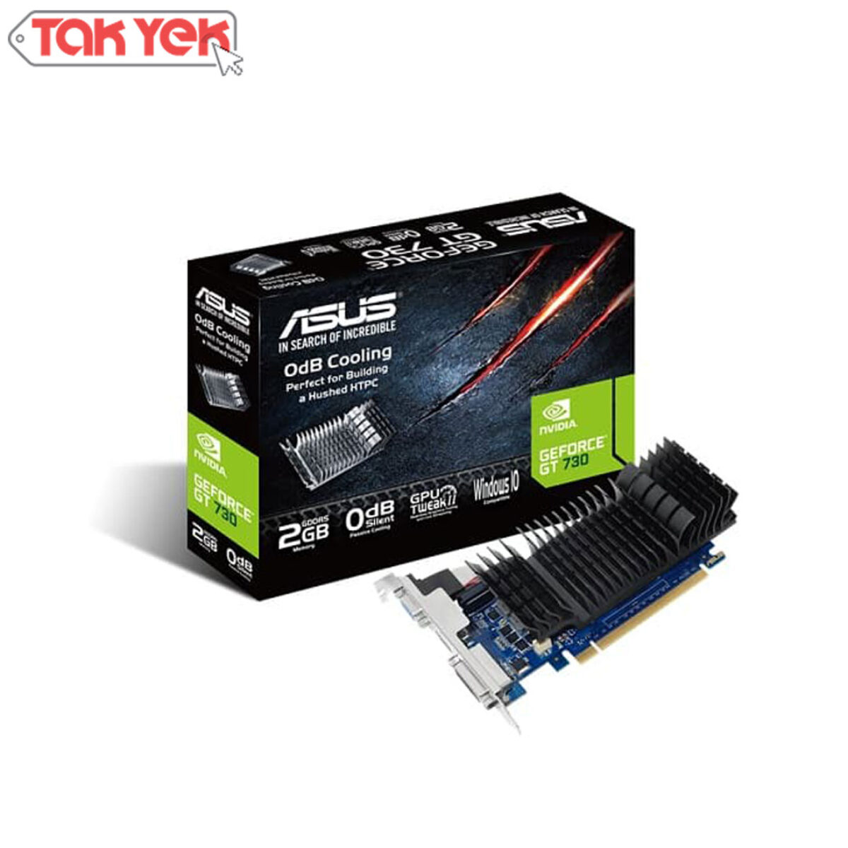 کارت گرافیک ایسوس ASUS GT730 2G BRK