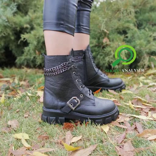 نیم بوت پشت زنجیر دخترانه زنانه