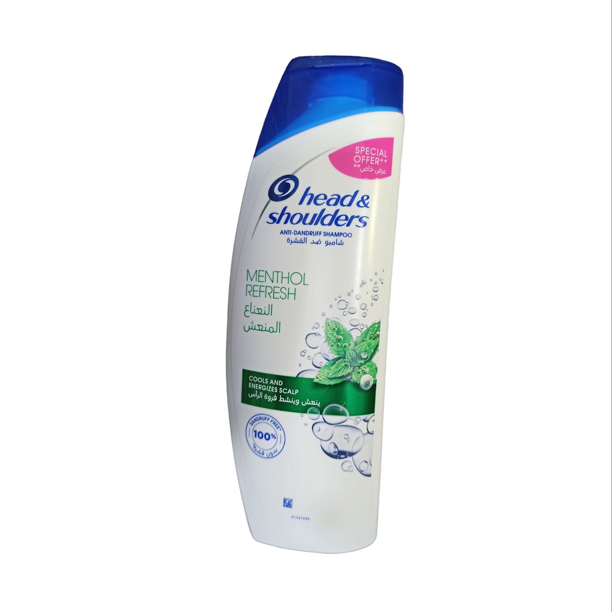 شامپو هد اند شولدرز Head & Shoulders عربی ضد شوره رایحه نعناع 400 میل
