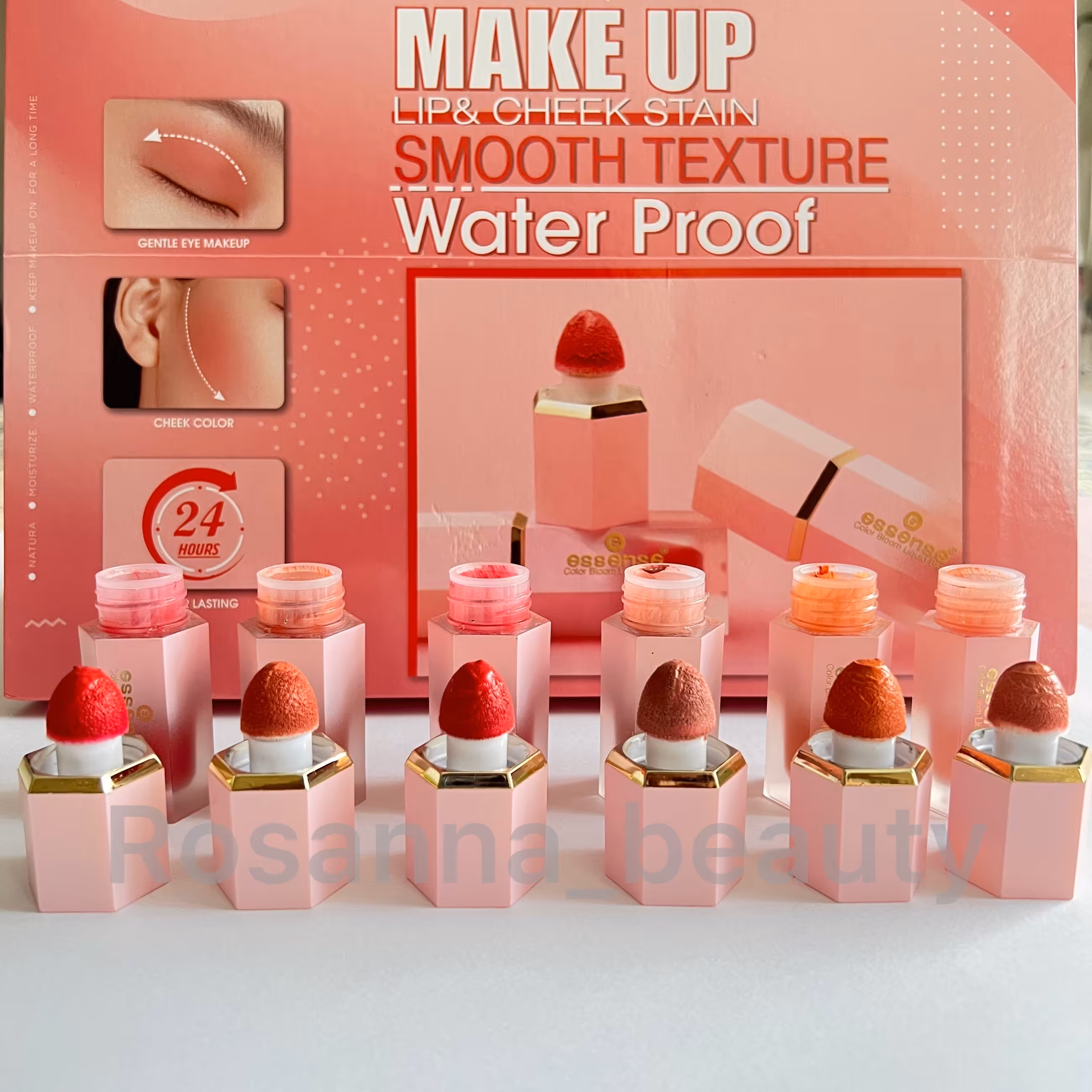 رژگونه مایع پد دار اسنس شماره 6