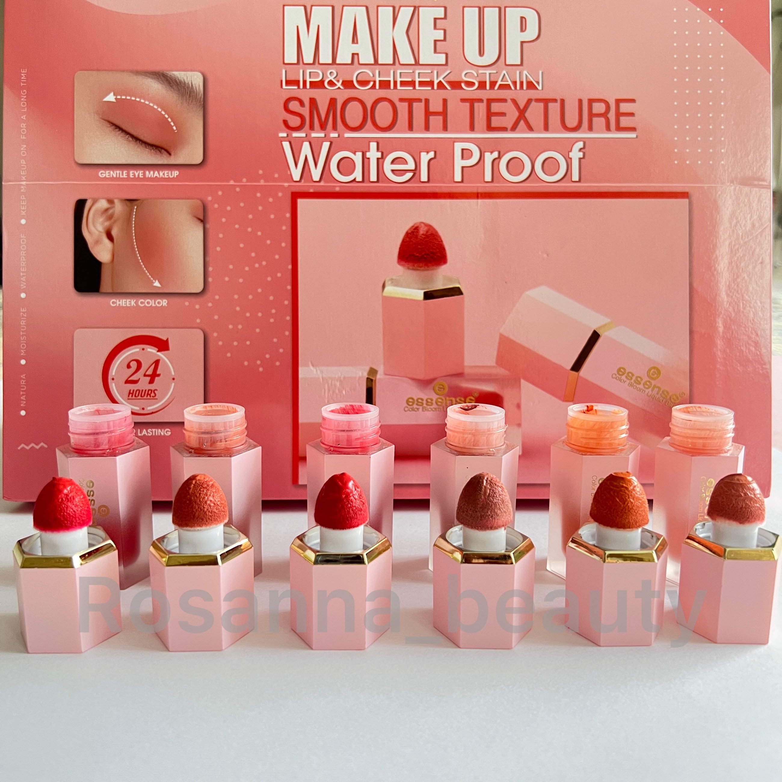 رژگونه مایع پد دار اسنس شماره 6