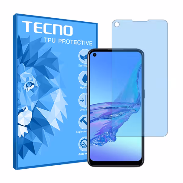 گلس اوپو A32 مدل هیدروژلی مات آنتی بلو برند تکنو کد S