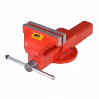 گیره رو میزی140 فولادی ابزار سازان آریا با 18 ماه گارانتی تعویض بی قید و شرط  سایز 140  ارسال رایگان