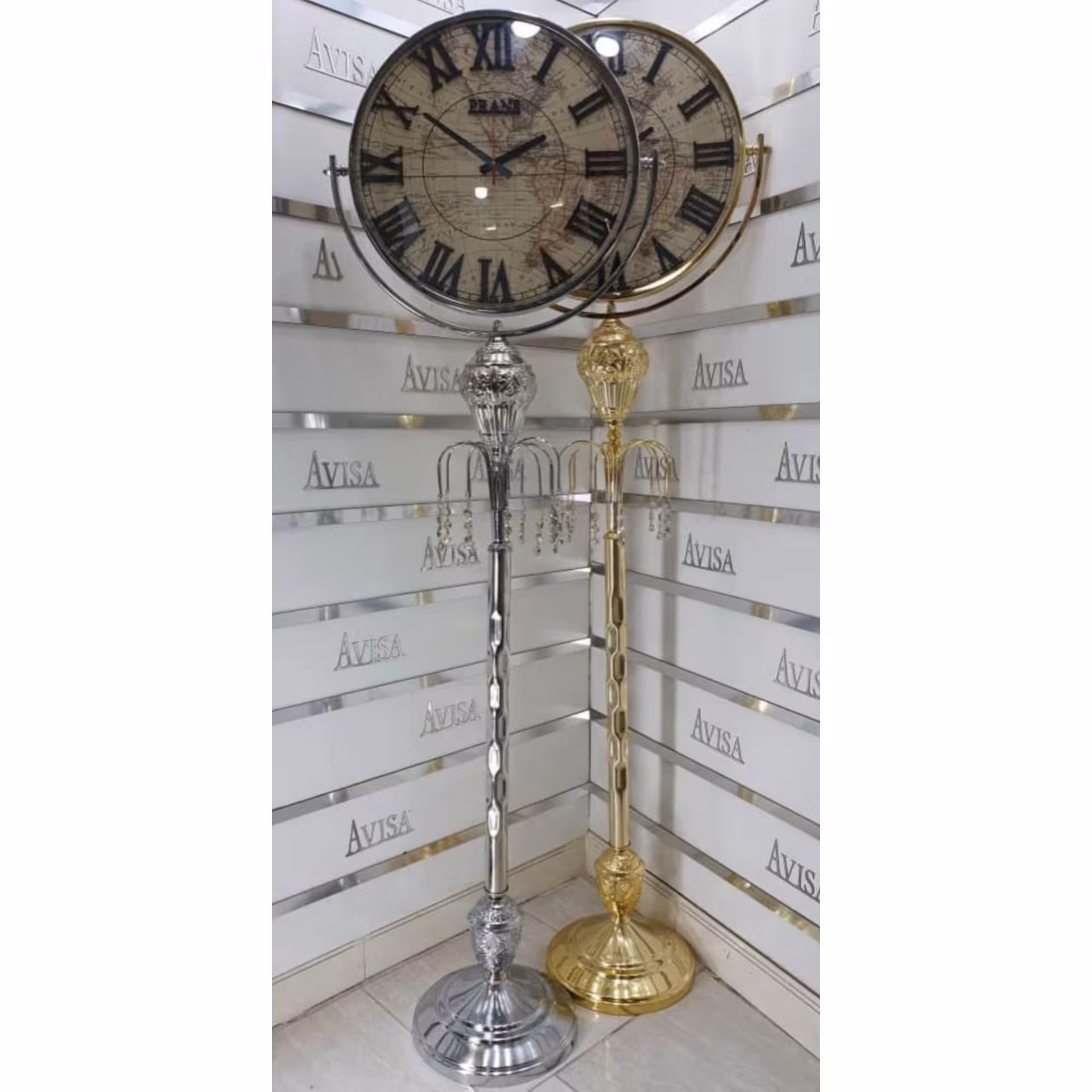 ساعت ایستاده تک پایه ی آباژوری پسکرایه