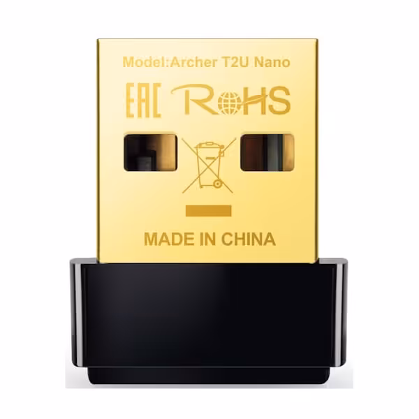 کارت شبکه USB بی سیم AC600 تی پی لینک مدل Archer T2U Nano