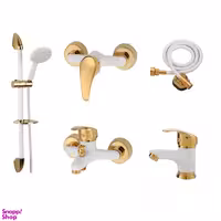 ست شیرآلات فاخته مدل ماهان کد ST مجموعه 5 عددی