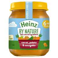 پوره میوه فرنی هاینز هویج سیب زمینی با کدو سبز بالای 6 ماه Heinz وزن 120 گرم