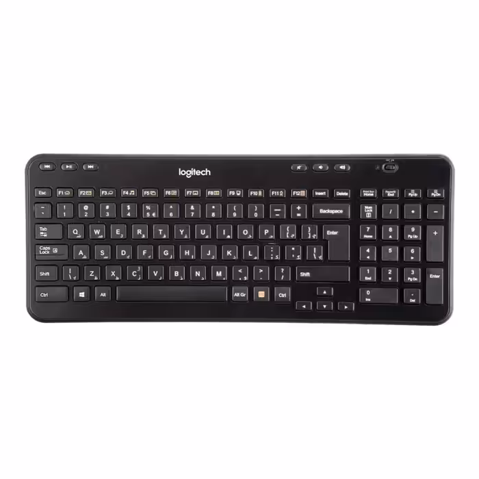 کیبورد لاجیتک با حروف فارسی مدل K360 - فراز سیستم