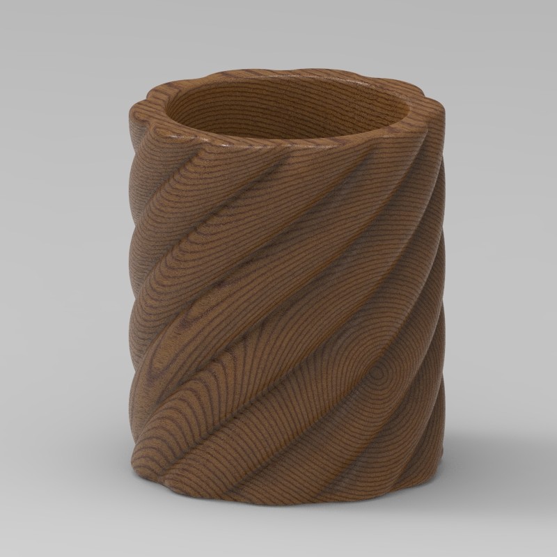 جامدادی چوبی رومیزی با چوب زیبا و کمیاب سنجد  کد 120  ارسال رایگان