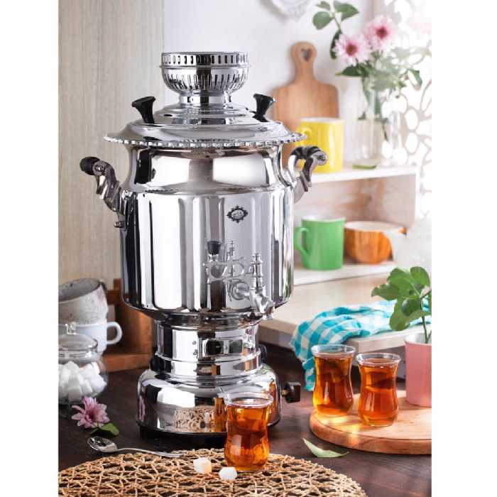 سماور گاز سوز(گازی) آتریس - 6 لیتری - عالی نسب (Atris)