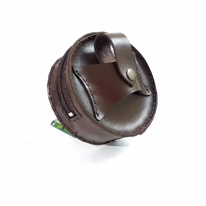 کیف کمری تیرکمان سنگی دستی  چرم گاوی دست دوز