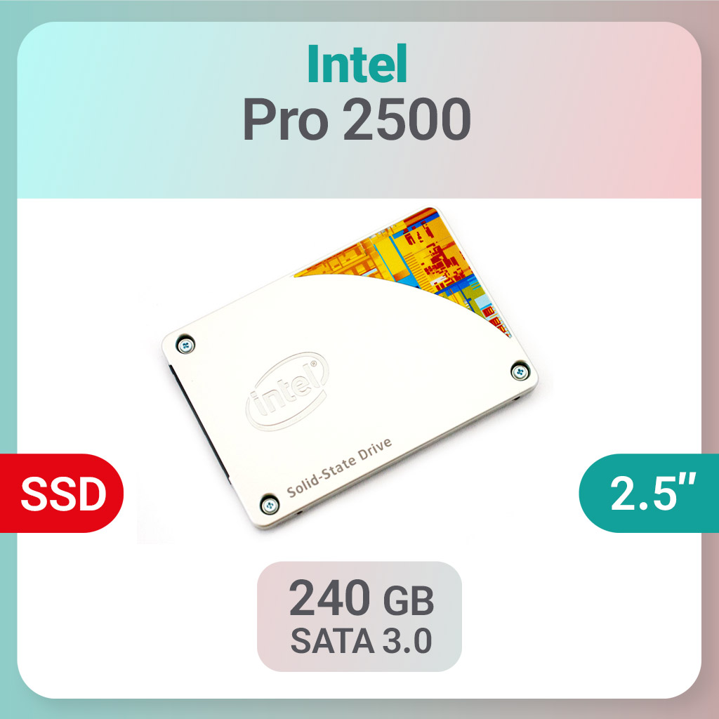هارد استوک Intel SSD Pro 2500 240GB