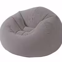 مبل بادی مخملی طوسی intex