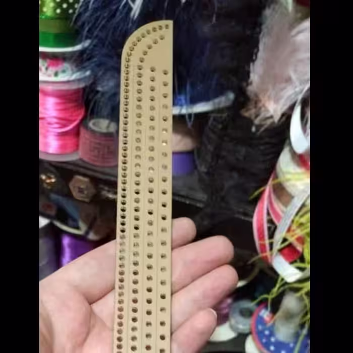 خطکش نشان چرم دوزی