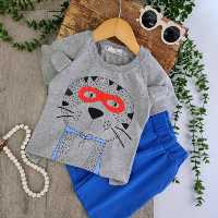 تیشرت شلوارک ببر کوچولو اسپرت