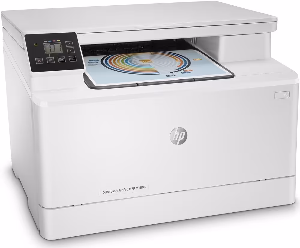 پرینتر رنگی لیزری اچ پی مدل LaserJet Pro MFP M180n