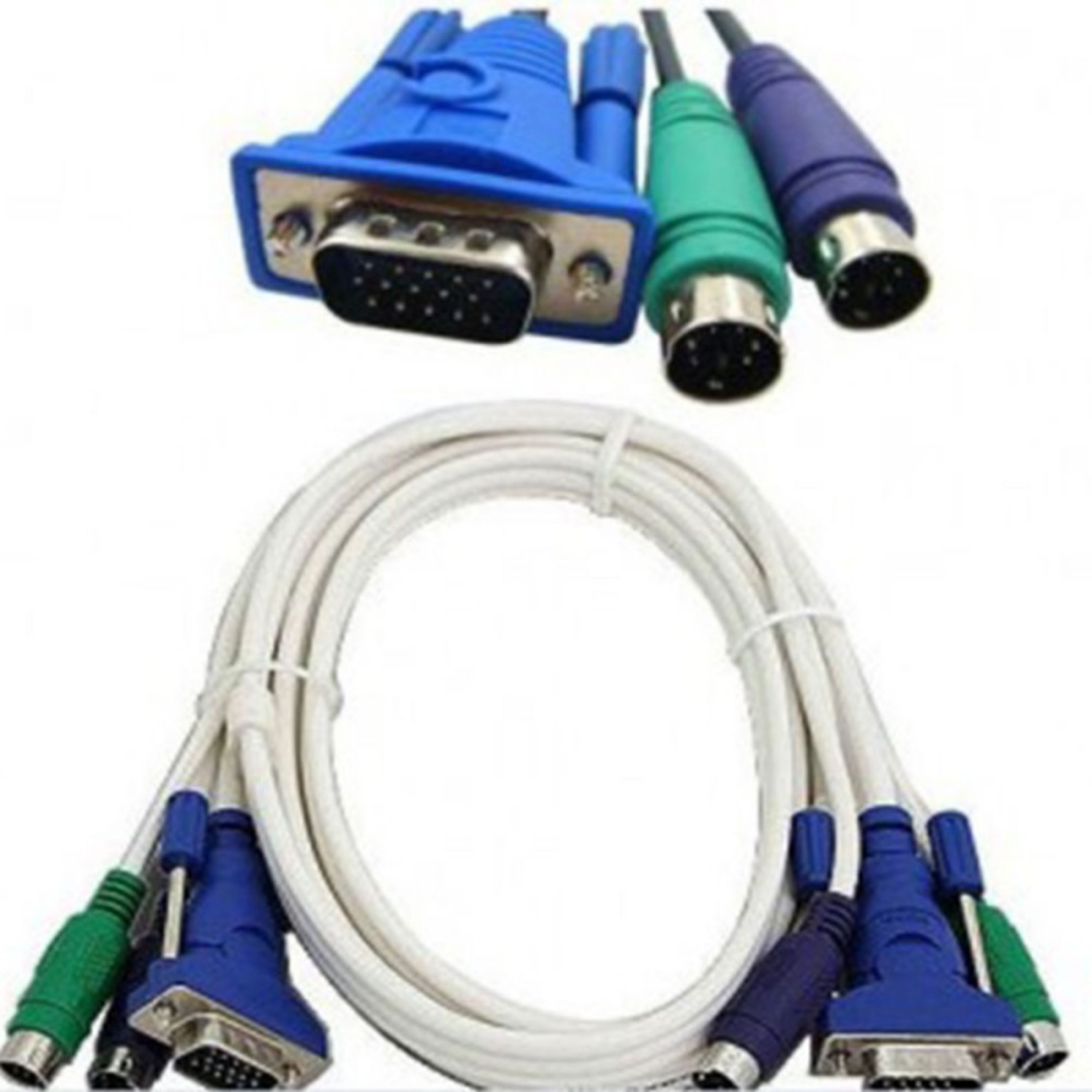 KVM کابل یک متر و 80 سانتی PS2 کیفیت مرغوب