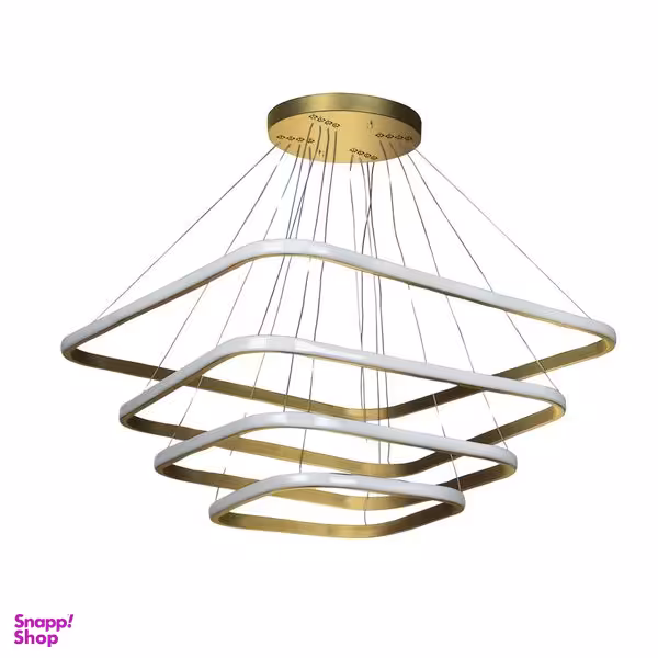 لوستر چهار حلقه چشمه نور کد A6308/A