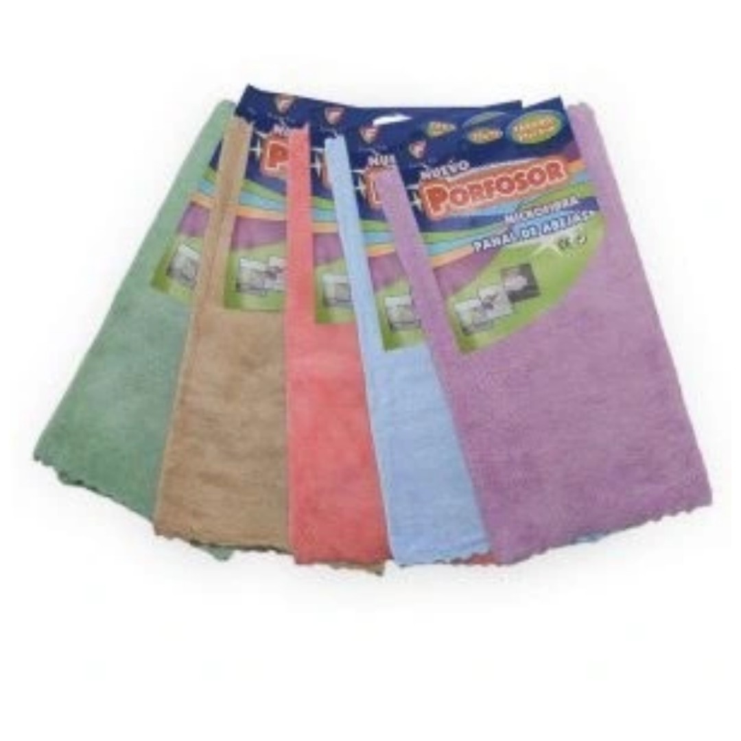 دستمال تخصصی نظافت شیشه لوازم خانگی و ماشین 35  75 پروفسور(فقط با آب)