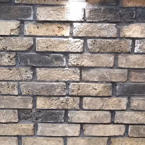 آجر نسوز دکوراتیو ابعاد 23 در 5.5 قطر دو سانت در رنگهای زیتونی ، سفید ، آبی درباری ، پیازی