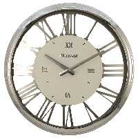 ساعت دیواری آرتمیس مدل 2016 سیلور (نقره ای) پشت طلق