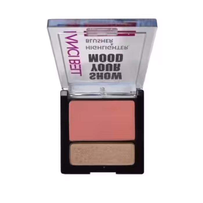 رژ گونه و هایلایتر لنسی بل شماره HB1 وزن 12 گرم