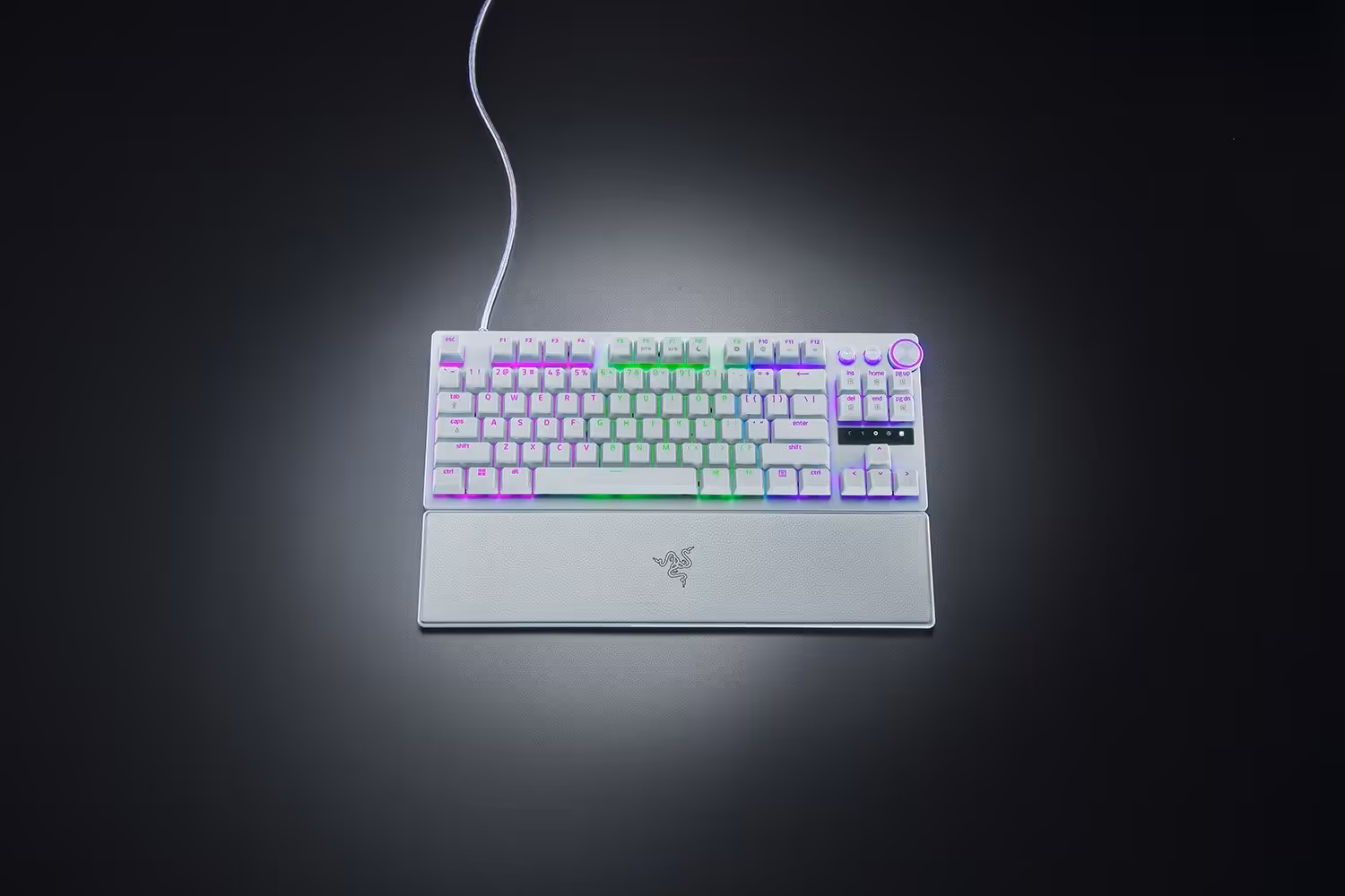 خرید کیبورد Razer Huntsman V3 Pro Tenkeyless White Edition با بهترین قیمت