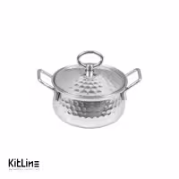 دیگچه آلومینیومی چکشی 900 میلی‌لیتری شهرزاد