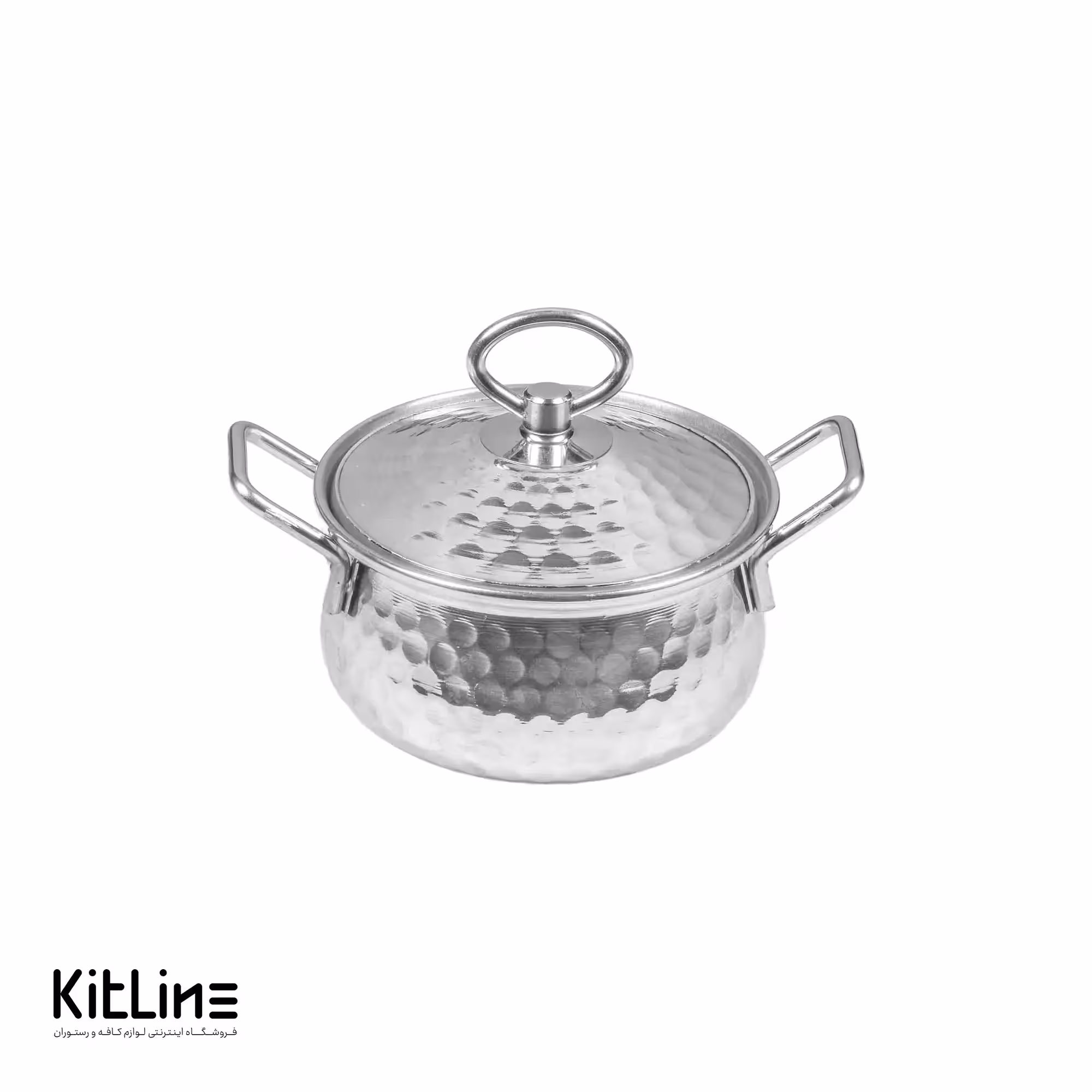 دیگچه آلومینیومی چکشی 900 میلی‌لیتری شهرزاد