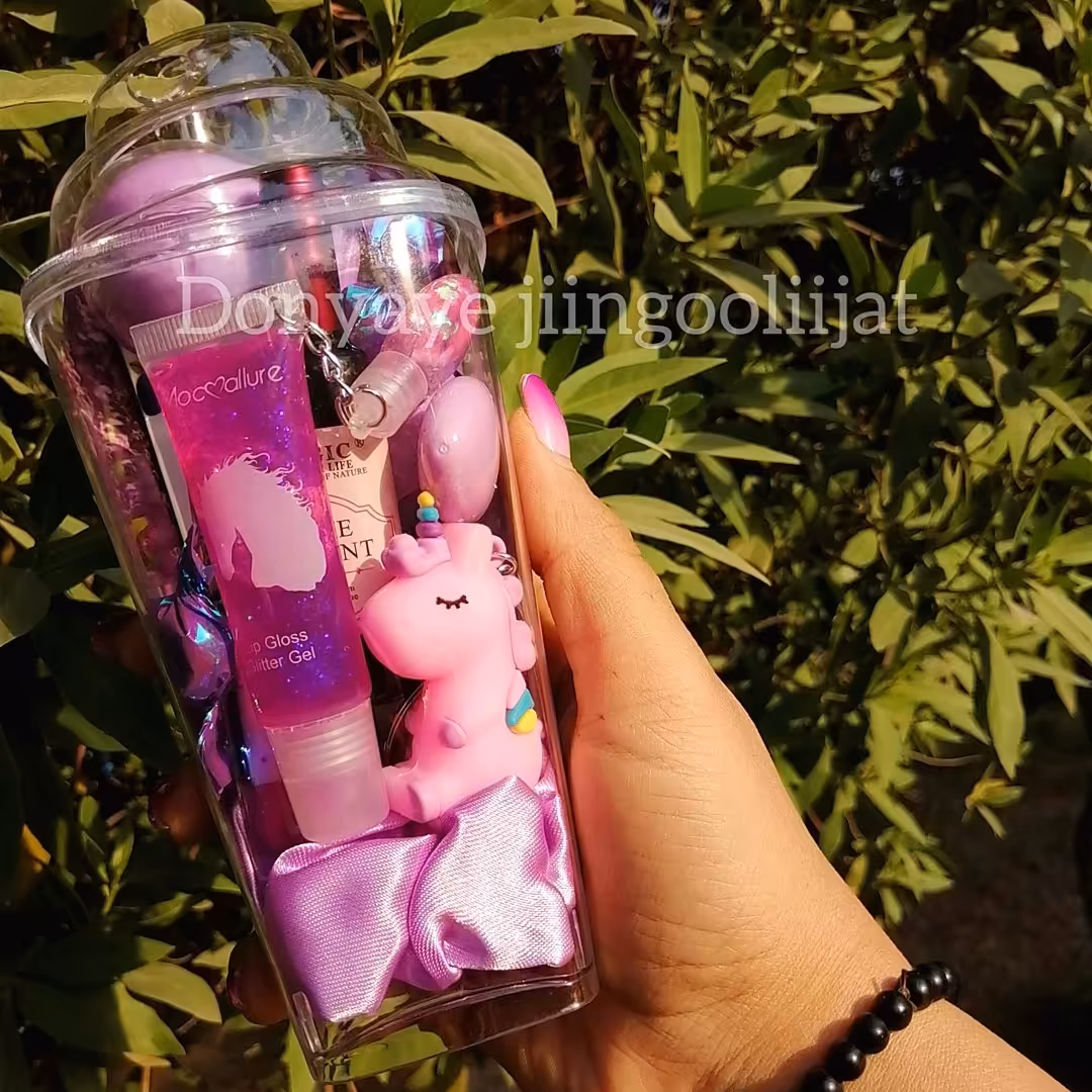 پک هدیه فانتزی جذاب بنفش