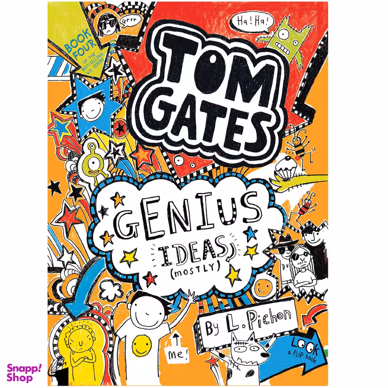 کتاب Tom Gates: Genius Ideas اثر L Pichon انتشارات معیار علم