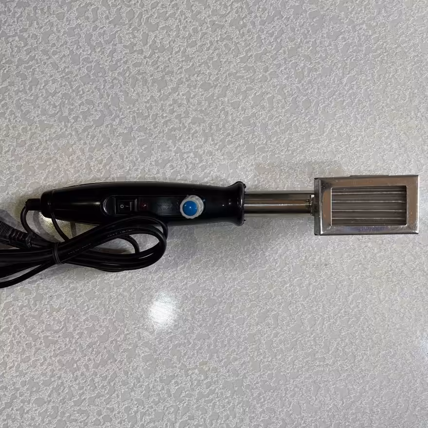 انبر برقی ذغال150 وات دیمردار یا دستگاه جوش پلاستیک 