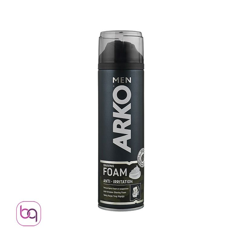 کف ( فوم ) اصلاح ریش مردانه آرکو Arko Men مدل Anti - Irritation - بانه گالری
