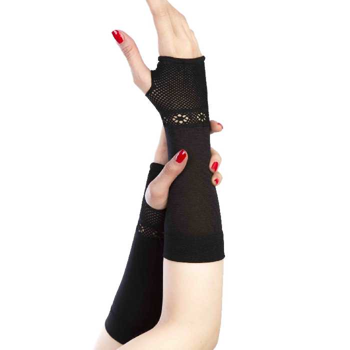 دستکش انگشتی،ساق دست ،دستکش شیک مشکی،دستکش گیپور، دستکش ساق کوتاه